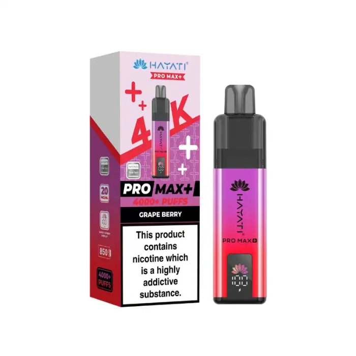 Grape Berry Hayati Pro Max Plus 4K Prefilled Pod Kit
